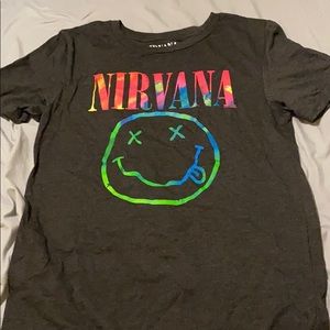 nirvana t-shirt